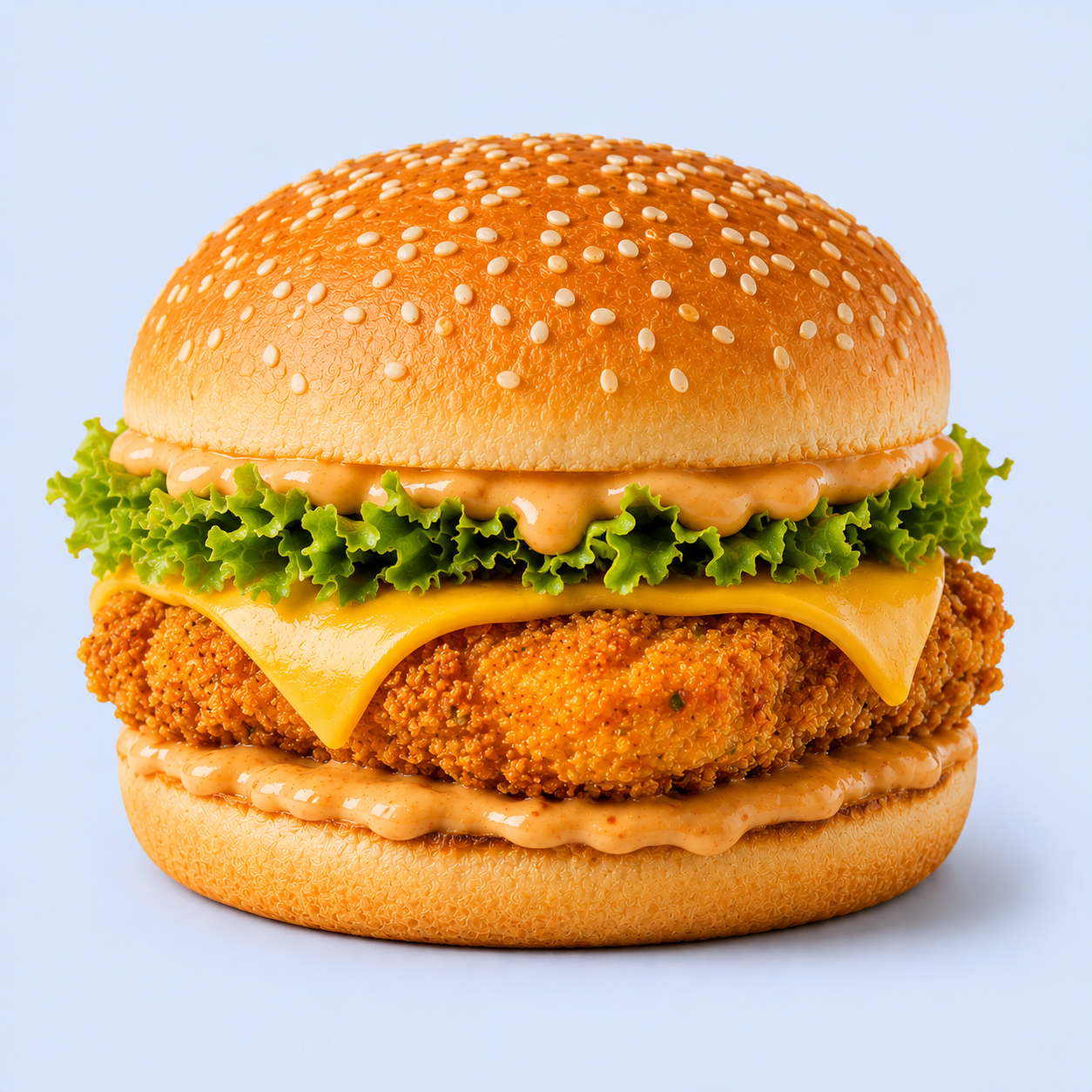 Paneer Zinger Burger
