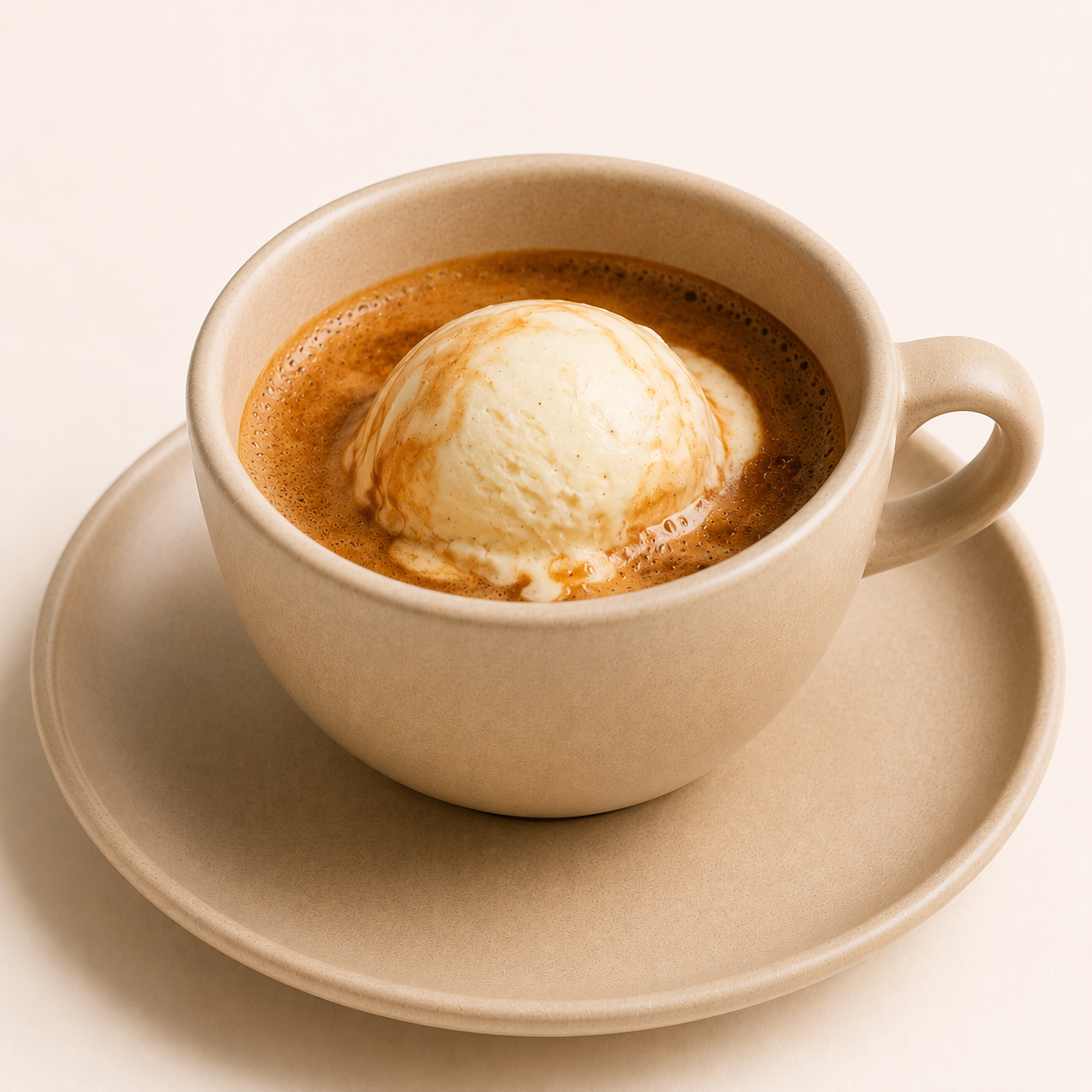 Affogato al Gelato